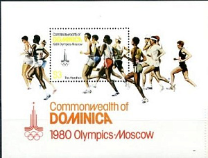 Доминика, Олимпиада 1980, блок